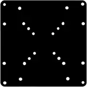 Brateck LCD 200X200 VESA Extension Plate for Most 23-42 Inches TVs