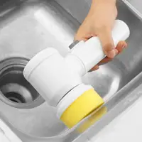 在飛比找松果購物優惠-Magic Brush 家用洗碗浴缸電動清潔刷 (3.5折)