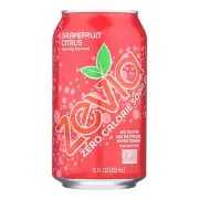 Zevia Soda - Zero Calorie - Grapefruit Citrus - Can - 6/12 oz - case of 4
