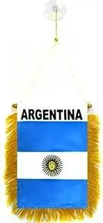 Argentina flag Mini Banner Country Pride Car Display