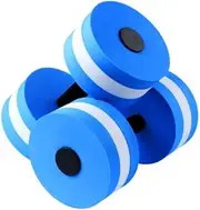 Set of 2 Foam Exercise Dumbbell, High-Density EVA-Foam Dumbbell Set, Aerobic Exercise Foam Dumbbells Pool Resistance for Men Women