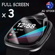 X3 Fitbit Versa2/3 Versa 4 Sense/2 Hydrogel Screen Protector Cover Full Coverage