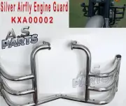 GENUINE SILVER AIRFLY ENGINE GUARD For Royal Enfield NEW CLASSIC & METEOR 350