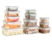 Versatile 12-Piece Kitchen Storage Set Airtight Food Storage Container Pack