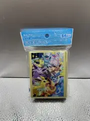 Pokemon Center Yellow Eevee Eeveelution Dash Card Sleeves