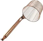 Cabilock Cooking Strainer Hot Pot Colander Stainless Steel Food Strainer Food Boiling Colander