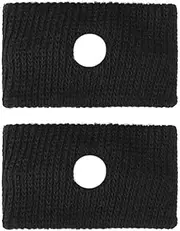4X Anti Nausea Wristbands Travel Motion Sea Plane Car Sea Sickness Bands Black