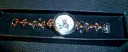 AVON Disney 2010 Ladies Mickey Mouse Silhouette Watch-Silvertone. New-Boxed.