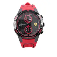 在飛比找誠品線上優惠-【Ferrari】APEX 日期雙環功能男錶(紅色)/ 平行