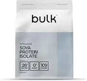 BULK POWDERS Soya Protein Isolate 90 Powder, Vegan Protein Shake, Unflavoured, 2.5 kg