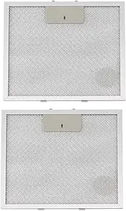 210x250x9mm Range Hood Filter Metal Mesh Kitchen Ventilation(2pcs)