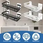 Shower Caddy No Drill Shower Organizer Rustproof Shower Shelf Hollowed FlzgT