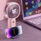 Mini Pocket Fan USB Rechargeable Desk On Fan Creative Small Fan Gift