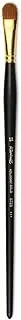Raphael 8728 Kolinsky Gold Red Sable Filbert Brush, 12 Size