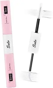 Sulv Lash Cluster Glue Lash Bond and Seal 2 in 1 Set Durable Waterproof False Eyelash Adhesive Lash Bond and Seal Lash Applicator Individual Lashes Kit Black Bond and Clear Bond to Choose (Clear Bond and Seal)