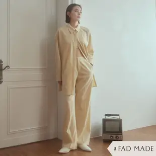 AFAD MADE-長版紋理大口袋襯衫【21010133】