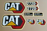 2012-2020 NEW STYLE 272D XHP CUSTOM STICKER SKID STEER CATERPILLAR CAT DECAL 272