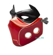 Red Hood Superhero Batman Helmet Resin Mask Halloween Cosplay Costume Props Gift