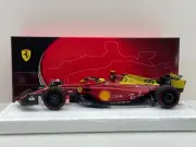 Carlos Sainz Jr Ferrari SF-75 4th Italy GP 2022 1:18 BBR (Special Monza Livery)