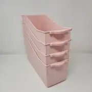 Connectible Magazine Book File Holder Pink (4)