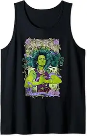 [Marvel] She-Hulk Retro Rock N Roll Style Poster Tank Top