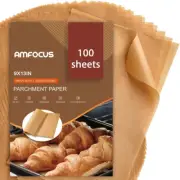 Parchment Paper Sheets, 9X13 in Non-Stick Precut Baking Parchment for Baking, Gr