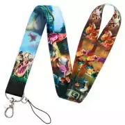 Tangled Princess Rapunzel Classic Cartoon Movie ID Badge Holder Lanyard