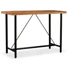 Bar Table Kitchen Dining Table Wooden Coffee Table Solid Acacia Wood vidaXL