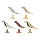 LED Bedside Lamp Touch Sensor Magpie Shape Nightstand Lamp for College Dorm Room