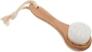 ADOCARN Face Cleaning Brush Set Soft Face Brush with Wooden Handle Facial Cleansing Tool for Deep Cleanse Portable Skincare Kit