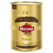 Moccona Classic Medium Roast Freeze Dried Coffee 1kg x 1