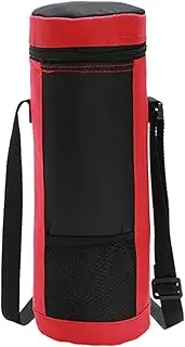 [MOLUCKFU] Sulated Wine Tote Bag for Outdoor Large Capacity Picnic Carrier Decorative Wine Bottle Bag Heat Resistant Material