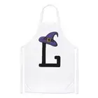 Letter L Witches Wizard Hat Chefs Apron Witch Halloween Alphabet Cooking