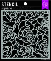Hero Arts Artistic Peony Stencil