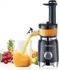 Zasmira 100W Slow Masticating Juicer Model: SJ30 BLUE/NAVY, New in The Box