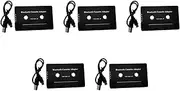 Mellisso 5X Universal Cassette Bluetooth 5.0 Audio Car Tape Aux Stereo Adapter with Mic for Phone MP3 AUX Cable CD Player