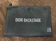 Christian Dior BACKSTAGE Novelty pouch black mesh case purse NEW limited clutch
