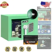 Compact 0.23 Cubic Feet Digital Safe with Fireproof Bag - Modern and Secure