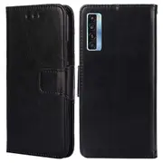 Stand Pu Leather Phone Cover Case For Tcl 20s / 20l+ / 20l / 20 5g, Wallet Style