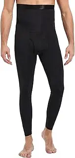 [Akkad Kuti] Sauna Short Pants for Men Sweat Sauna Suit Compression Leggings Tummy Control Shapewear High Waisted