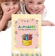 Letter Tracing Book,Reusable Tracing Books for Kids | Educational Letter Learning Toys, Developmental Homeschool Supplies for Early Childhood