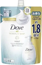 Dove Body Soap, Moisturizing Whip, Mild Foaming Body Soap (Body Wash), Refill, Large Capacity, 26.3 oz (770 g)