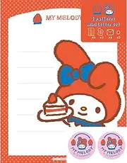 Furukawa Paper Sanrio Sanrio Characters Fruit Market Die Cut Mini Letter Set My Melody SS26