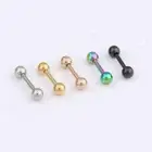 Cartilage Tragus Bar Stud Earring New Barbell Helix Stainless Piercing Ear Steel