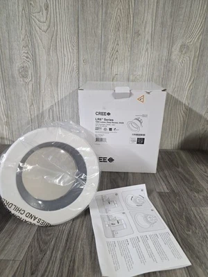 NIB! CREE LR6 Series 1000 Lumen Deep Recess GU 24 LED Adjustable DownLight