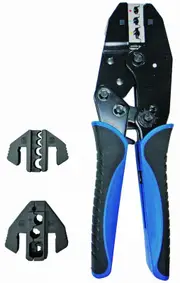 SP Tools SP32287 - Ratchet Crimper Kit 5 Piece Quick Change