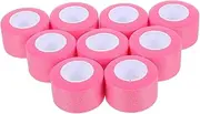 9 Pack Badminton Racket Buffer Film Tennis Grip Wrap Pu Absorbent Tape for Rackets Sports Handle Tape Comfortable
