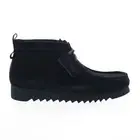 Clarks Wallabee 2 FTRE 26174936 Mens Black Suede Lace Up Chukkas Boots