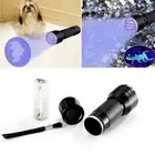 UV 21LED Flashlight Ultra Violet Tactical Black Light Mini Torch 395 Inspection