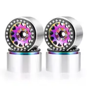 FLYXM Colorful 1.9 inch Beadlock Wheel Rim 35mm for 1/10 RC Axial SCX10 TRX4 etc